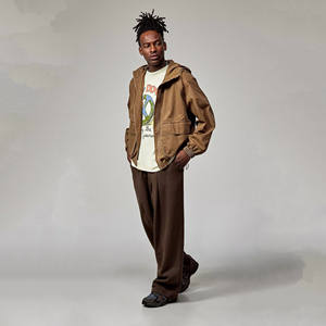 T-shirts pour hommes de marque personnalisée 100% coton blanc imprimé en relief col rond position du logo personnalisable design séchage rapide - Product Image 2