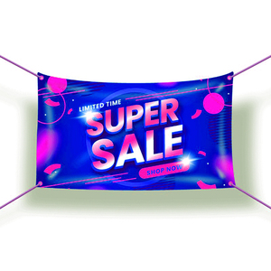 Custom Outdoor PVC Vinyl Banners & Flags - Durable and UV Printed for Event Promotions