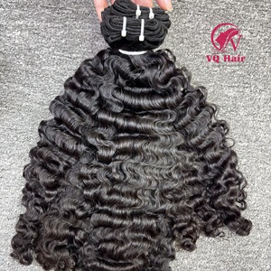 Pelo crudo rizado birmano crudo pelo birmano vietnamita 100% mejor calidad pelo de un donante peinados de tendencia superior Dropship - Product Image 1