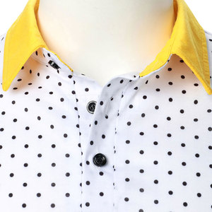 Camisetas de Polo de manga corta lisas informales de estilo personalizado para hombre, camisetas de polo de talla grande de algodón 100% a la venta - Product Image 3