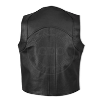 Chalecos de cuero OEM para hombres y mujeres Moda personalizada y estilo motorista