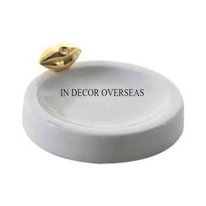 Wholesale Bulk Selling Designer Aluminum Table Top <b>Ashtray</b> Silver Color Finish Shiny Polished Unique Attractive - Product Image 4