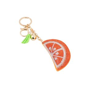 Broderie de luxe perlée Orange sac étiquette nouveau Design clés USB détachables clés Style classique pour les petits objets - Product Image 1