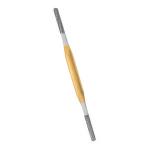 Râpe Fomon TC de qualité supérieure droite 210 mm 8.14 "double extrémité dentée 3644 figue 7 figue 8 largeur 7 mm râpe nasale TC Fomon - Product Image 5