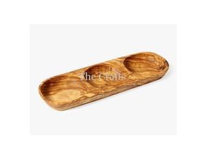 Plateau de service pour chocolat au design classique, plateau à fruits secs en bois de haute qualité pour table et cuisine - Product Image 6