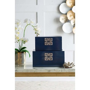 Factory Best-selling Wholesale Polished Flower <b>Wooden</b> Storage <b>Boxes</b> <b>Lids</b> Customized Color Logo European Art Collectible - Product Image 5
