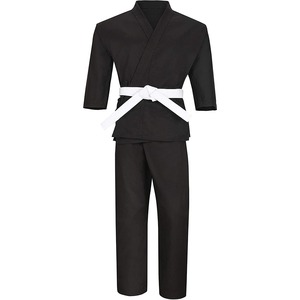 MESS SPORTS Martial Arts Karate <b>Elastic</b> Drawstring Uniform for Kids & Adult Lightweight Student Gi <b>Belt</b> 100% Cotton Customized - Product Image 6