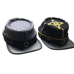 Casquette en laine OEM avec visière en cuir, haute qualité, faite à la main, personnalisée, unisexe, chapeaux d'extérieur, 4 saisons, style européen, couvre-chef - Product Image 3