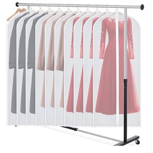 Custom Printed logo Dress Suit <b>Foldable</b> Garment Packaging <b>Bag</b> for Dress Cover - Product Image 1