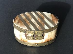 Joyero de diseñador de latón decorativo Vintage de aspecto antiguo de calidad superior para joyería y maquillaje organizador decoración joyero caja - Product Image 3