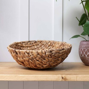 Cesta de Almacenamiento Tejida de Jacinto de Agua Natural, Precio Económico, Suministro de Fábrica - Product Image 6