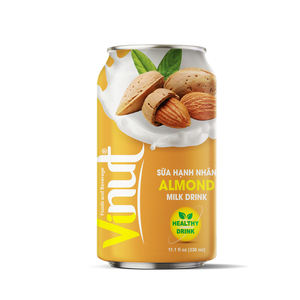 Bebida de Almendras VINUT 330ml, Caja de 24 Latas, Lista para Enviar, Muestra Gratuita, OEM/ODM, Marca Privada - Product Image 1