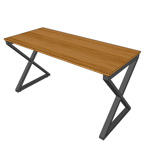 Sturdy####<b>Computer</b> <b>Desk</b>####140x60cm####XBamboo####Iron Legs####Ready to Assemble - Product Image 6