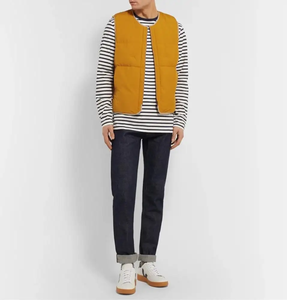 Veste en polyester imperméable et coupe-vent réversible pour homme, OEM personnalisé en gros - Product Image 2