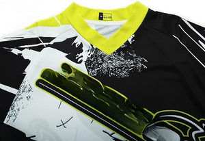 Maillot de motocross de course en montagne de haute qualité, design personnalisé, unisexe, respirant, coupe-vent, taille adulte - Product Image 2