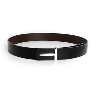 Top luxe Designer marque boucle ardillon T ceinture hommes haute qualité femmes véritable cuir véritable robe sangle pour jean ceinture - Product Image 3