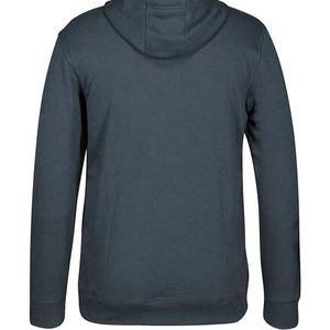 Vente en gros de sweatshirts à capuche thermiques en coton pour hommes vêtements grande taille personnalisés sweat à capuche décontracté de couleur unie respirant 100% coton - Product Image 5