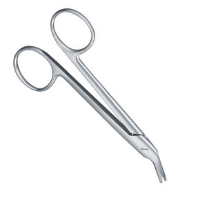 Tijera en ángulo de corona Universal personalizada, corte de alambre con acabado de arena de 4,75 pulgadas, tijera de Ángel quirúrgico restaurador - Product Image 3