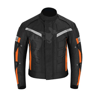 Veste en cuir épaisse pour homme, haute qualité, coupe-vent, respirante, manches longues, toutes saisons, personnalisable, 320g, OEM/ODM - Product Image 2