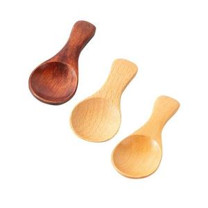 Ensemble de cuillères en bois sculptées à la main, outils de cuisine durables, naturels et lisses, parfaits pour la cuisson en remuant - Product Image 5