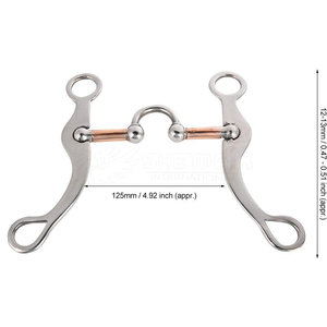 Broca de caballo de último diseño para montar en todos los tamaños, fácil de usar, las brocas de filete de anillo de acero inoxidable más vendidas a bajo precio - Product Image 6