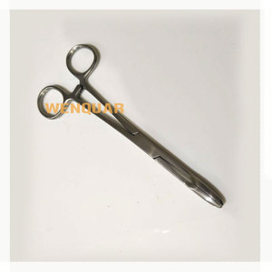 Pince chirurgicale manuelle en acier inoxydable de 14 cm, pince à pansement grossière, qualité d'exportation, entreprises d'instruments chirurgicaux Wenquar - Product Image 5