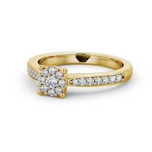 Nouvelle Arrivée Bague de Fiançailles en Diamant de Laboratoire Véritable sur Mesure, Bijou de Mode au Design Antique, Bague Éternité pour Femme - Product Image 5