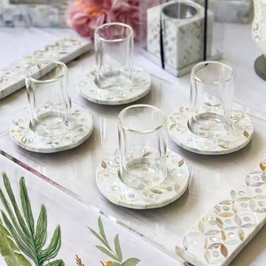 Quemador de incienso Mabkhara más vendido, caja acrílica, incrustaciones de perlas madre con incrustaciones de hueso Bakhoor para uso religioso de Ramadán - Product Image 5