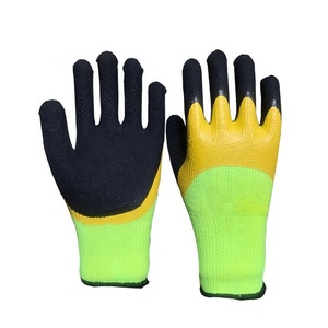 Gants de travail de sécurité de protection en cuir fendu de vache pour hommes gants de pilote de jardin de haute qualité - Product Image 2