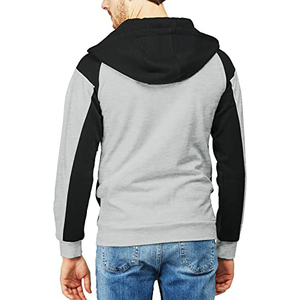 Sudaderas con capucha de gimnasio para hombre Sudadera con cremallera personalizada 100% algodón para deportes de invierno Venta al por mayor Sudadera con capucha con cremallera - Product Image 3