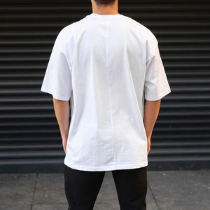 High Quality Oversized Drop Shoulder T-Shirt for Men Custom <b>Blank</b> 100% Cotton Street Wear Heavy Weight with Excellent Printing - Product Image 6