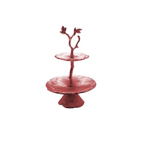 Soporte de pastel de Metal de aluminio con diseño en relieve para celebración de cumpleaños o evento, soporte de pastel de Metal redondeado de la mejor calidad - Product Image 6