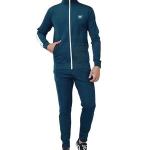 Chaqueta con capucha y cremallera deportiva de moda para hombre de alta calidad y chándal con cremallera para correr, chándales con rayas laterales para hombre - Product Image 3
