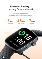 Montre connectée intelligente Starmax nouvelle génération, étanche 3ATM, écran AMOLED carré, Bluetooth, pour homme et femme, nouvelle montre connectée homme.