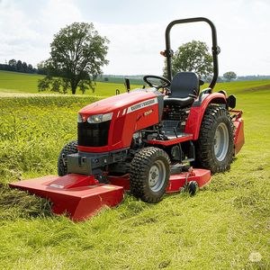 Massey Ferguson 30HP-50HP Motor diésel 4x4 Tractor a pie con rueda para uso agrícola - Product Image 6