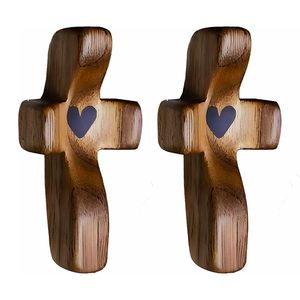 Cruz de madera de fabricante de proveedor mayorista Cruz de madera Cruz de Olivo de Tierra Santa llana - Product Image 4