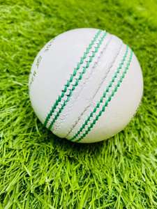 BALLE DE CRICKET DE QUALITÉ MATCH HOMME TAILLE COULEUR BLANCHE - Product Image 3