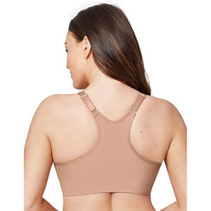 สปอร์ตบราแบบมีโครงเสริมทรง ไซส์พลัส ผลิตจากวัสดุเป็นมิตรกับสิ่งแวดล้อม ใช้ได้สองด้าน ระบายอากาศได้ดี สายปรับระดับได้ ผลิตจากผ้าสแปนเด็กซ์/โพลีเอสเตอร์ - Product Image 2