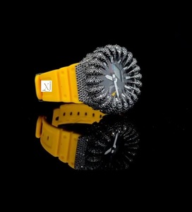 VVS Moissanite montre entièrement glacé unisexe laboratoire diamant montre Hip Hop montre de luxe buste vers le bas diamant montres pour hommes personnalisé - Product Image 2