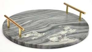 Fourniture directe d'usine meilleure qualité faite à la main moderne bois os incrustation Rectangle 12X12 pouces plateau de service décor à la maison Restaurant - Product Image 4