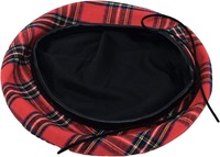 Chapeau écossais Glengarry personnalisable |   Tissu polyester/coton de haute qualité, unisexe, quatre saisons, réglable, OEM