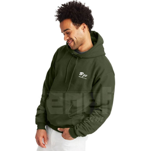 Wholesale 100% Cotton <b>Fleece</b> <b>Sweater</b> Fashion Casual Custom Logo Hoodies for Men for Winter Season - Product Image 6