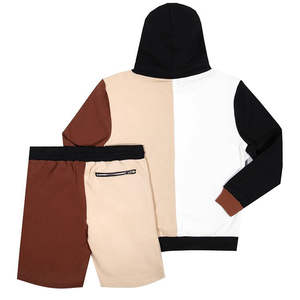 Survêtement personnalisé en tissu confortable pour hommes avec short et pull à capuche pour hommes, survêtements de haute qualité pour votre conception - Product Image 2