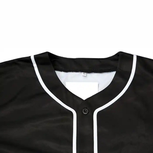 Camiseta de Béisbol Personalizada de Alta Calidad para Hombre, Cuello en V, Secado Rápido, Bolsillos, Diseño Personalizado, Multicolor, Antibacteriana, Transpirable - Product Image 4