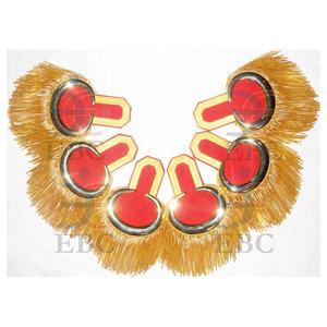 Luxurious Shoulder Cord Knot Uniform Accessories Epaulette Accoutrements for Personal Defense Equipment - Product Image 1