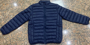 Chaqueta acolchada de lana ligera informal para hombre de High Street, chaqueta acolchada de Color sólido con cuello levantado y cremallera, diseño de abrigo de burbujas a la moda - Product Image 4