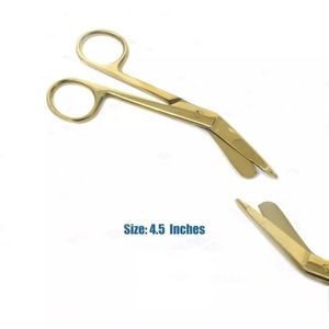 Endo Tech 4.5 Kit d'instruments de chirurgie orthopédique en acier doré, ciseaux de laboratoire et de pansement pour infirmières et professionnels médicaux, conformes ISO 13485 - Product Image 4