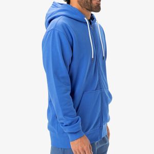 OEM personnalisé hommes chaud sweat à capuche zippé élégant décontracté sweat à capuche zippé pour Streetwear et Gym utilisation coton fermeture éclair hommes sweats à capuche - Product Image 3