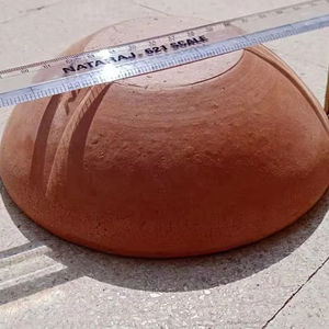 Tazón de Terracota para Decoración del Hogar, Tazón de Vajilla Ecológico de Estilo Americano, Tazón de Lujo de Forma Redonda, Tazón para Servir, Utensilios de Cocina - Product Image 1