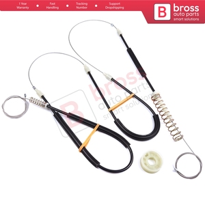 Juego de Reparación de Elevalunas Eléctrico Delantero Izquierdo BWR5348 99654207504, Piezas de Auto Bross, Hecho en Turquía - Product Image 5